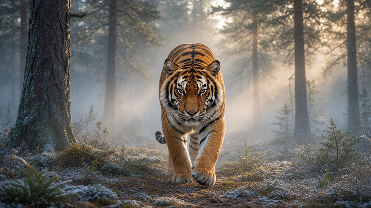 Tiger in the forest